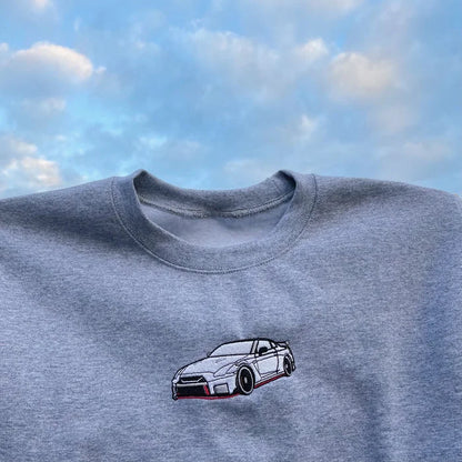 カスタム刺繍カースウェットシャツ、パーカー、Tシャツ刺繍パーソナライズ、お父さんへのギフト、カスタムスウェットシャツ、彼へのギフト