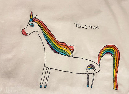 刺繍入りのカスタムキッズ写真描画Tシャツスウェットシャツは、ママ、パパ、叔母、姉妹へのパーソナライズされたユニークな特別なギフトです。